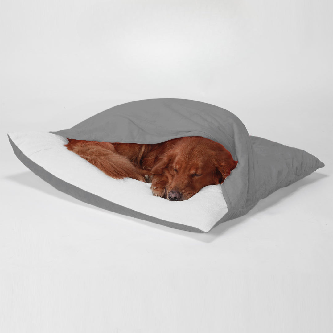 Ultrablød Fluffy Hvalpesovepose - Hundekurv