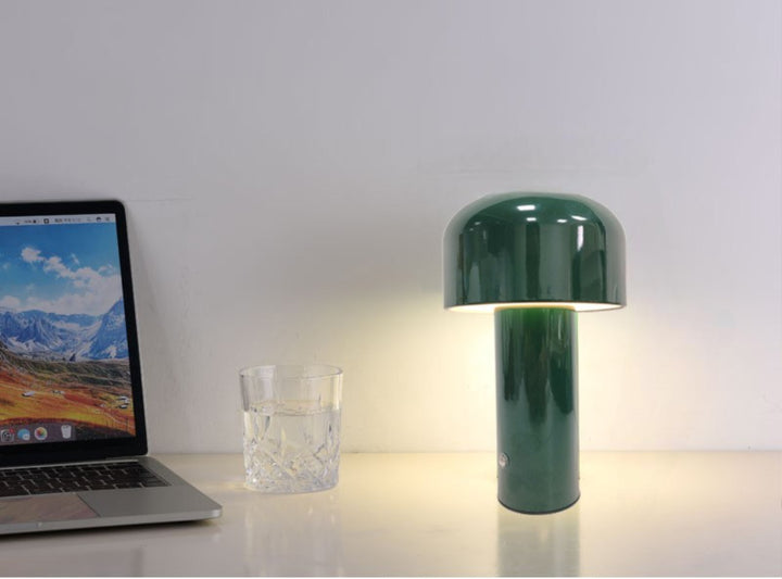 Trådløs dæmpbar champignon bordlampe