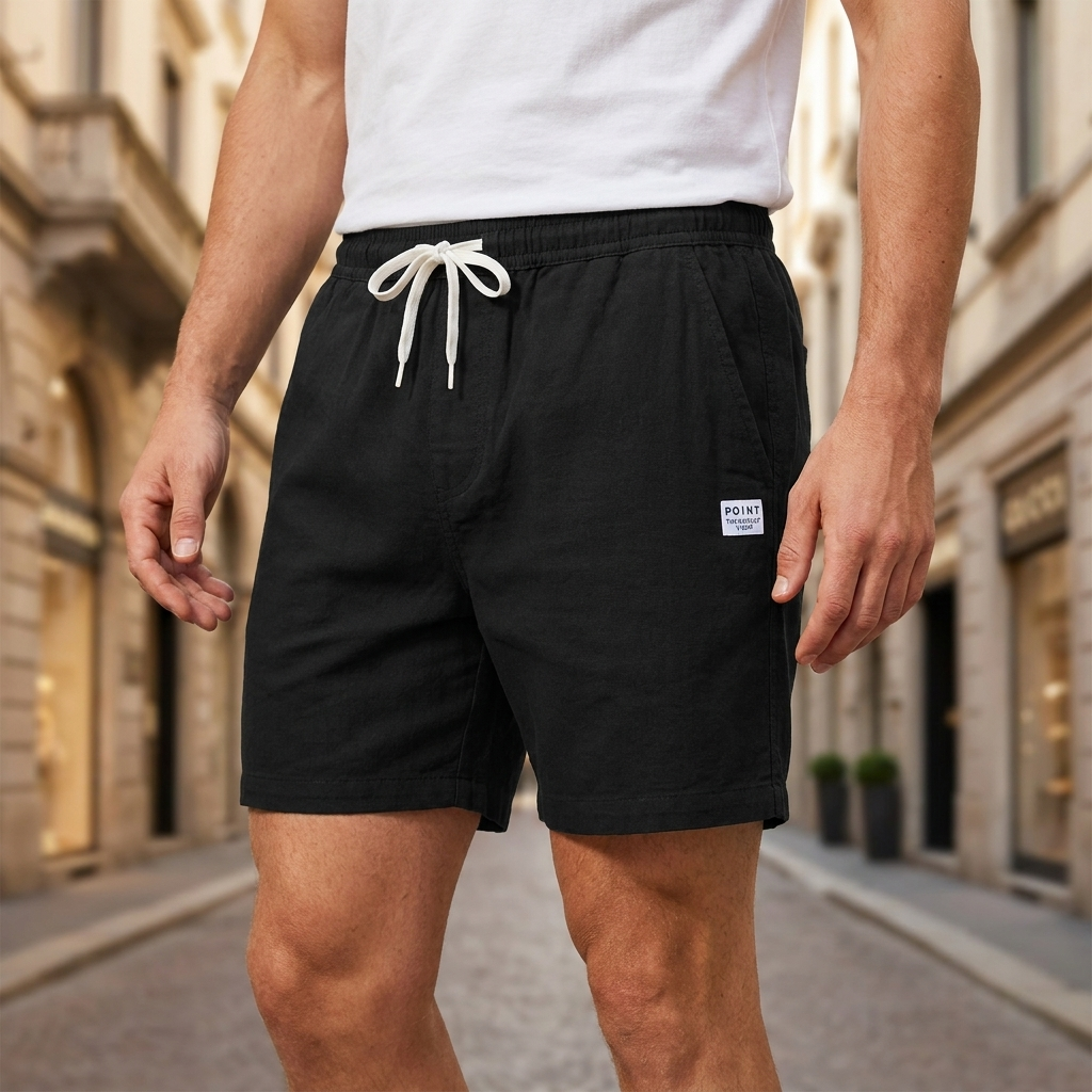 Stilfulde og komfortable mænds sommer shorts. Ideelle til casual look og afslappede feriedage.