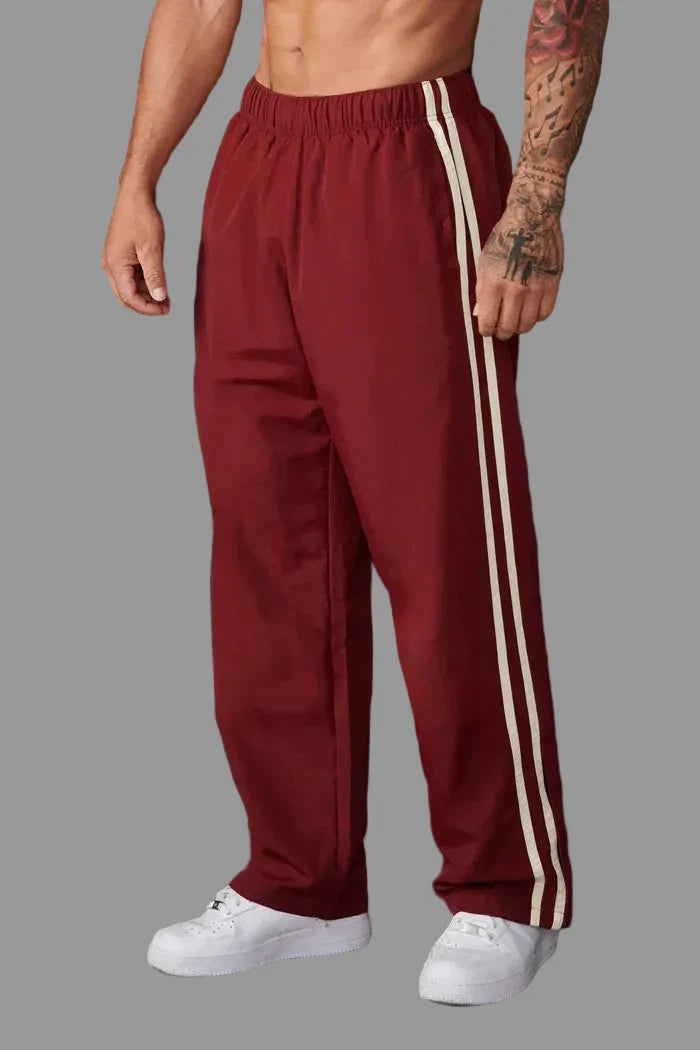 Mænds aktive stretch joggingbukser, ideelle til sport, løb og en casual hverdagsstil.