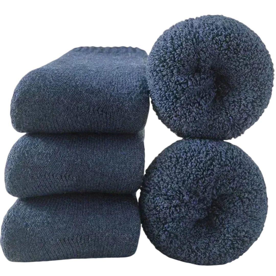 Sæt med 3 par varme unisex termostrømper, perfekte til kolde dage og som behagelige hverdagssokker.