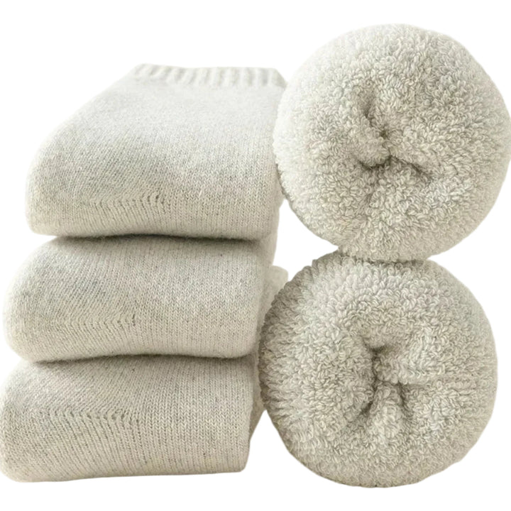 Hold fødderne varme med disse unisex vinterstrømper i 3-pak, foret med blødt og isolerende fleece.