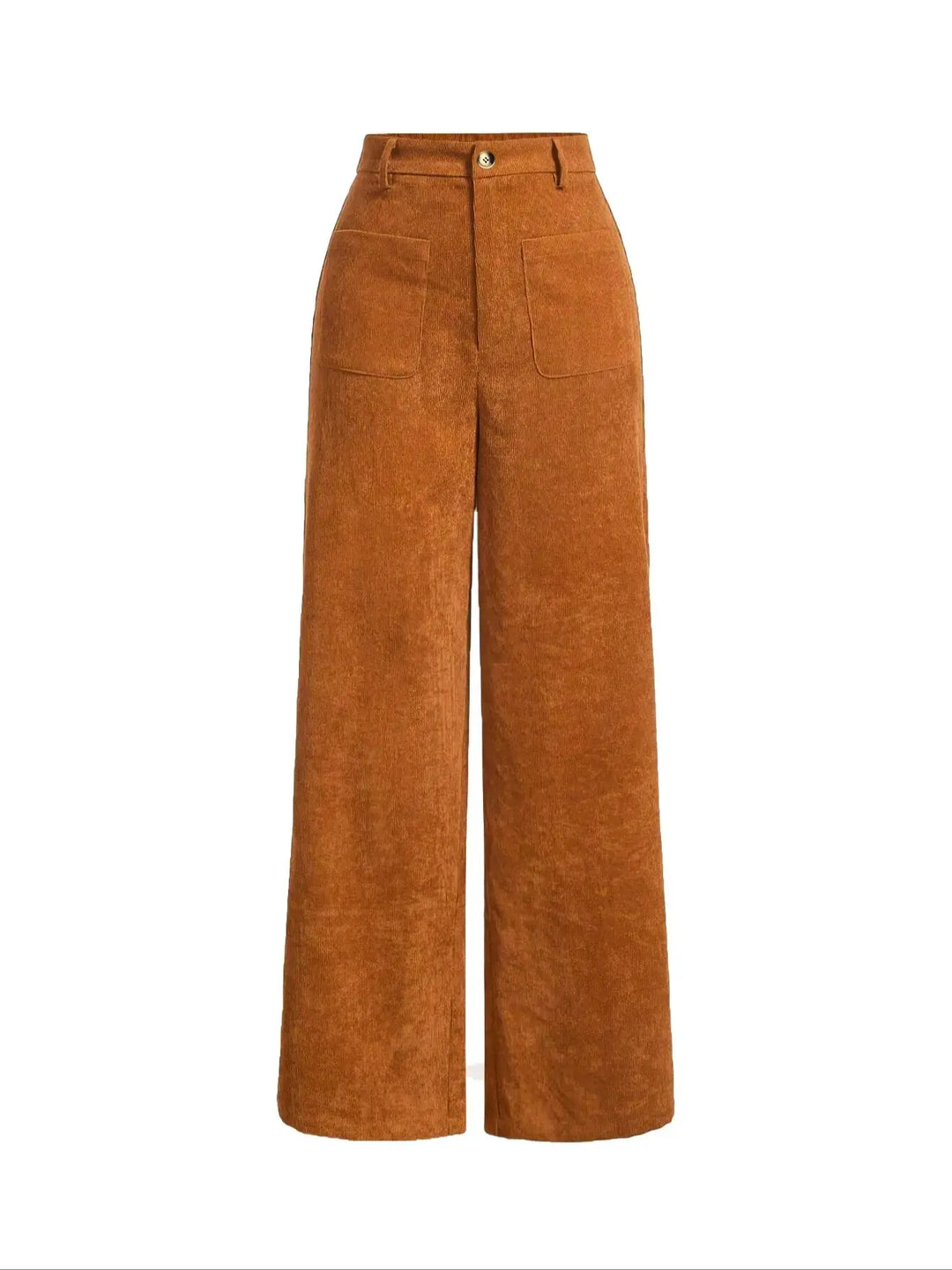 Komfortable damejeans med høj talje, knapper og rummelige lommer til en alsidig og stilfuld hverdagsstil.