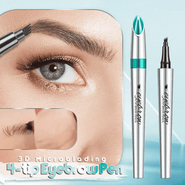 Microblading øjenbrynsblyant giver fyldige, definerede bryn på sekunder.