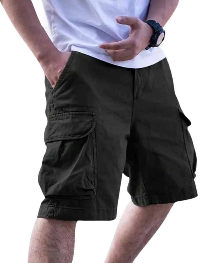 Afslappede herreshorts i blød bomuld, perfekte sommershorts til mænd for ultimativ komfort og stil.