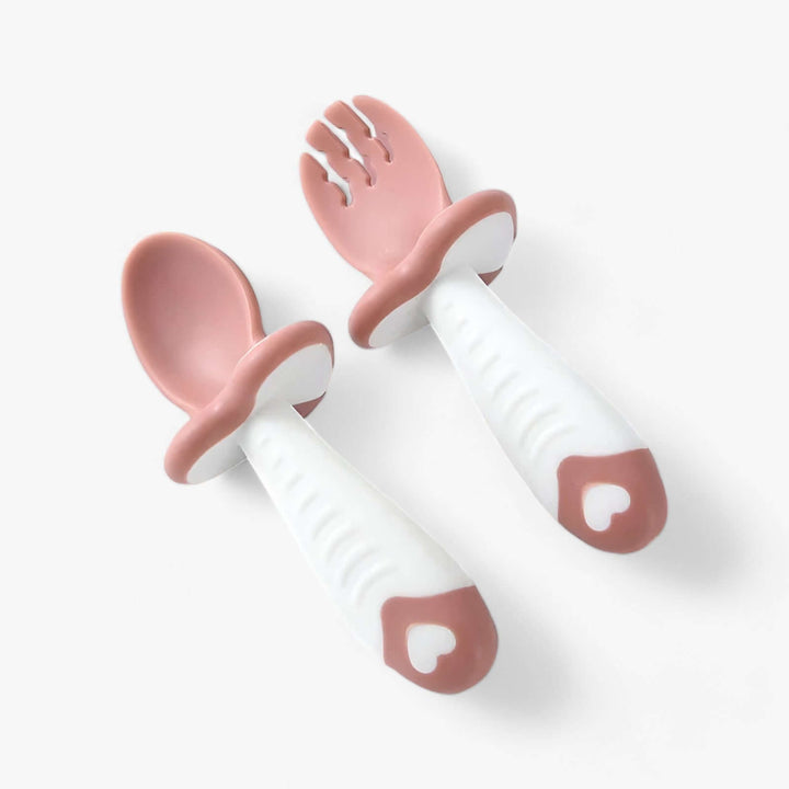 Babybestik sæt i silikone - 2 dele