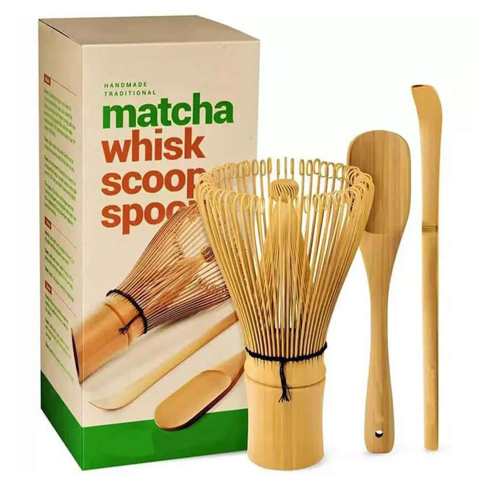 Matcha Sæt Bambus - Traditionelt Te Tilbehør