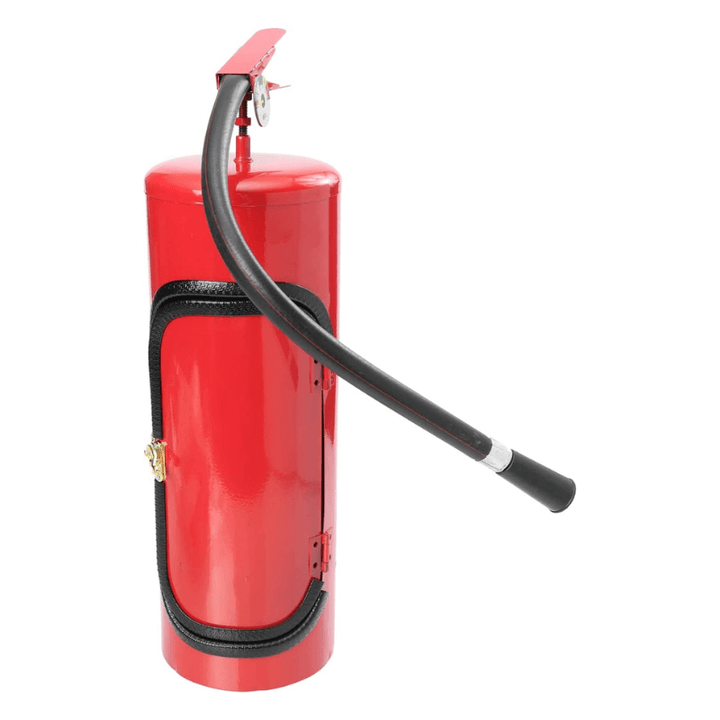 Unik vinholder i brandslukker-design Flamma