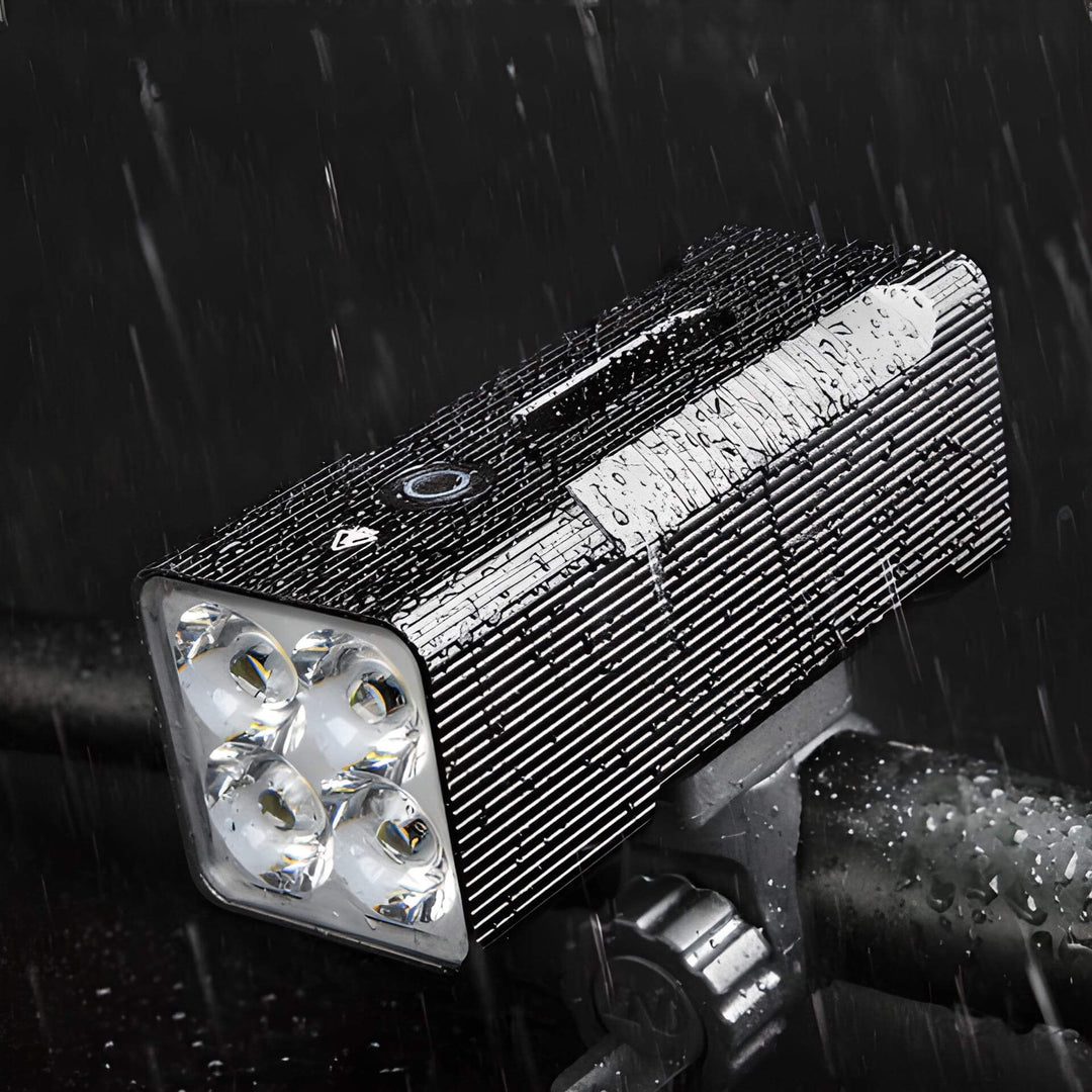 Ultrastærk LED Cykellygte - 10000 Lumen