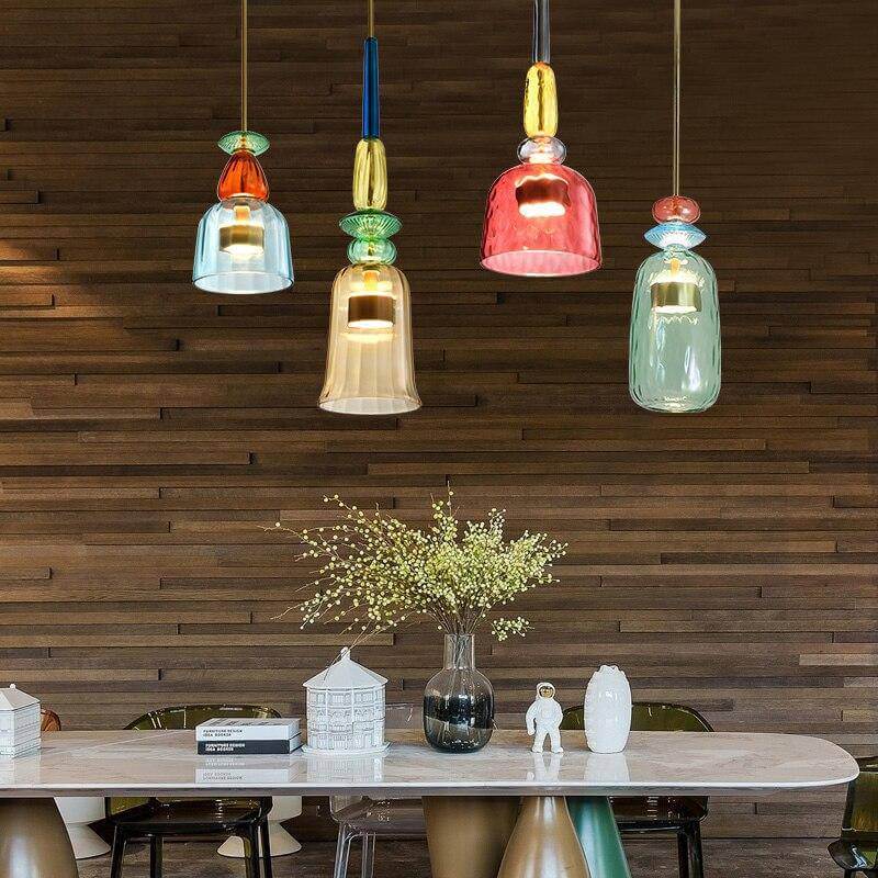Moderne farverig Sofia pendellampe