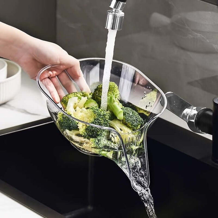 Køkkensi: Frugt- og grøntsagsafløb med ergonomisk design
