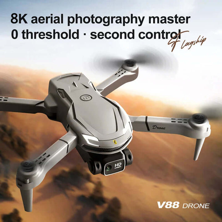 Mini Drone med 8K HD Kamera & GPS til Luftfotografering