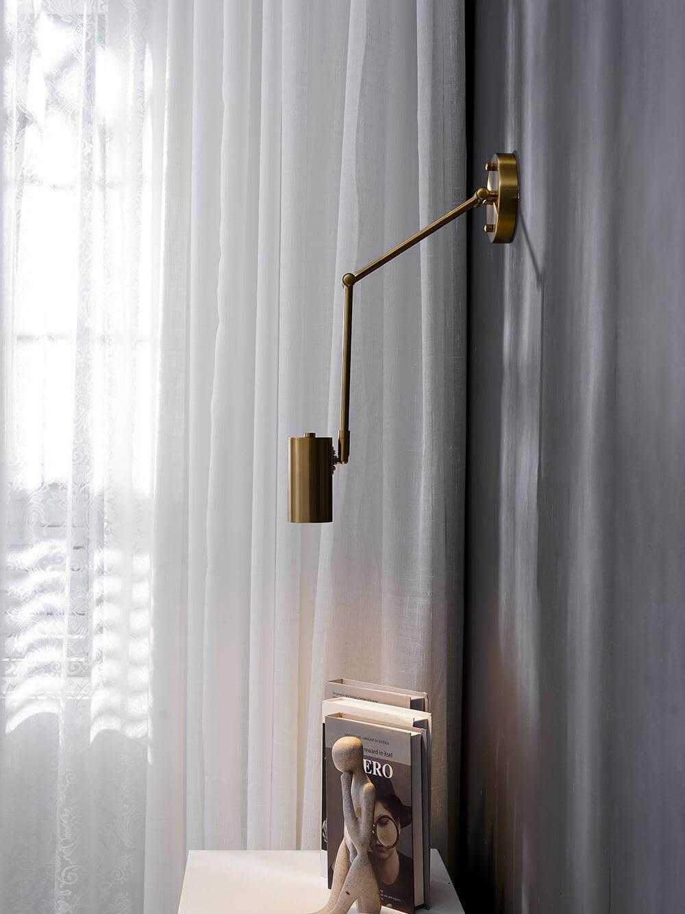 Drejelig LED-væglampe i moderne design