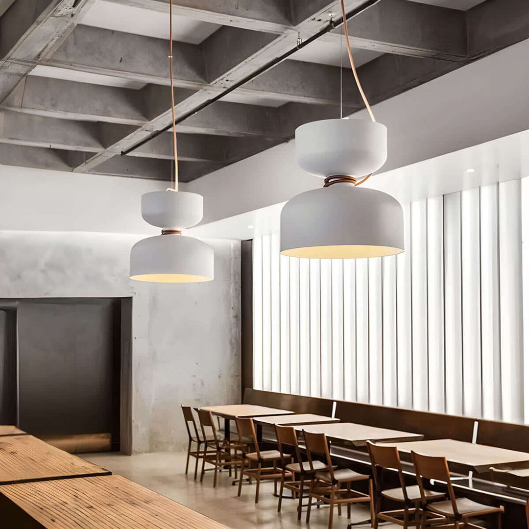 Geometrisk LED Pendellampe i Moderne Design