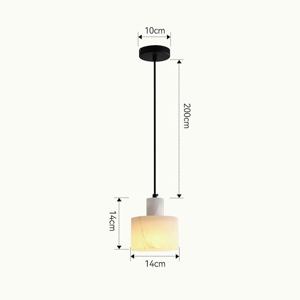 Minimalistisk Marmor Pendellampe