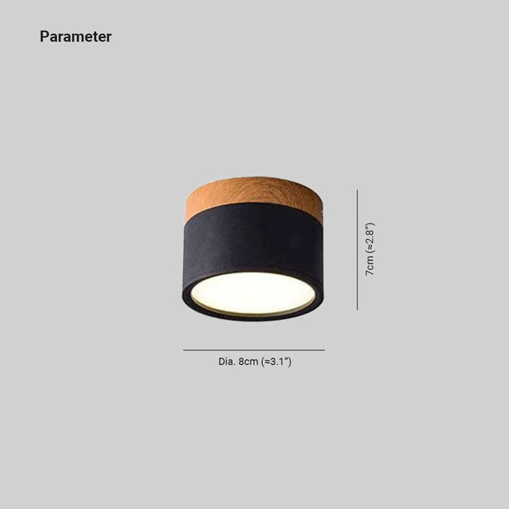 Moderne LED Loftslys i Morandi Stil