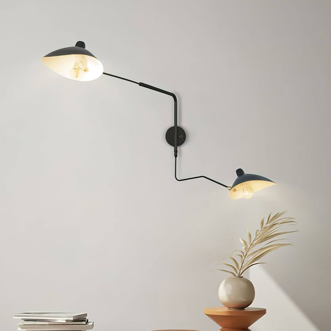 Designer væglampe - Moderne metalbelysning