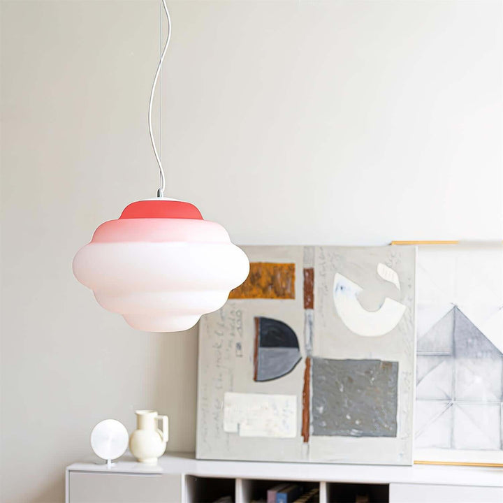 Gradient Sky Cloud Pendel Lampe