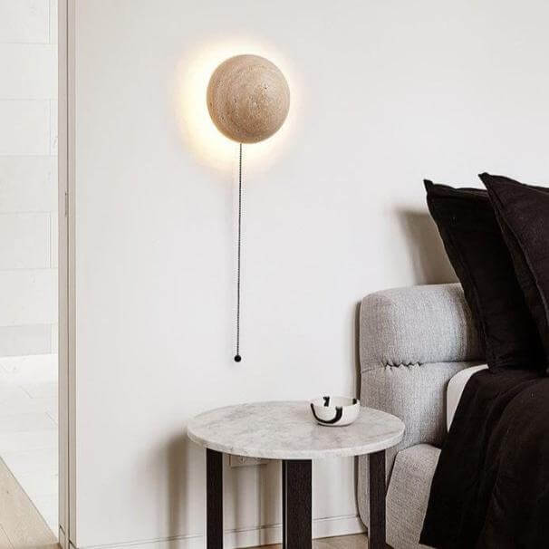 Elegant Cremefarvet Væglampe