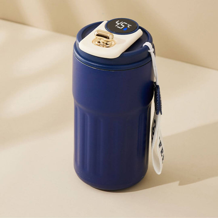 Isoleret termokop 450ml med LED temperaturvisning