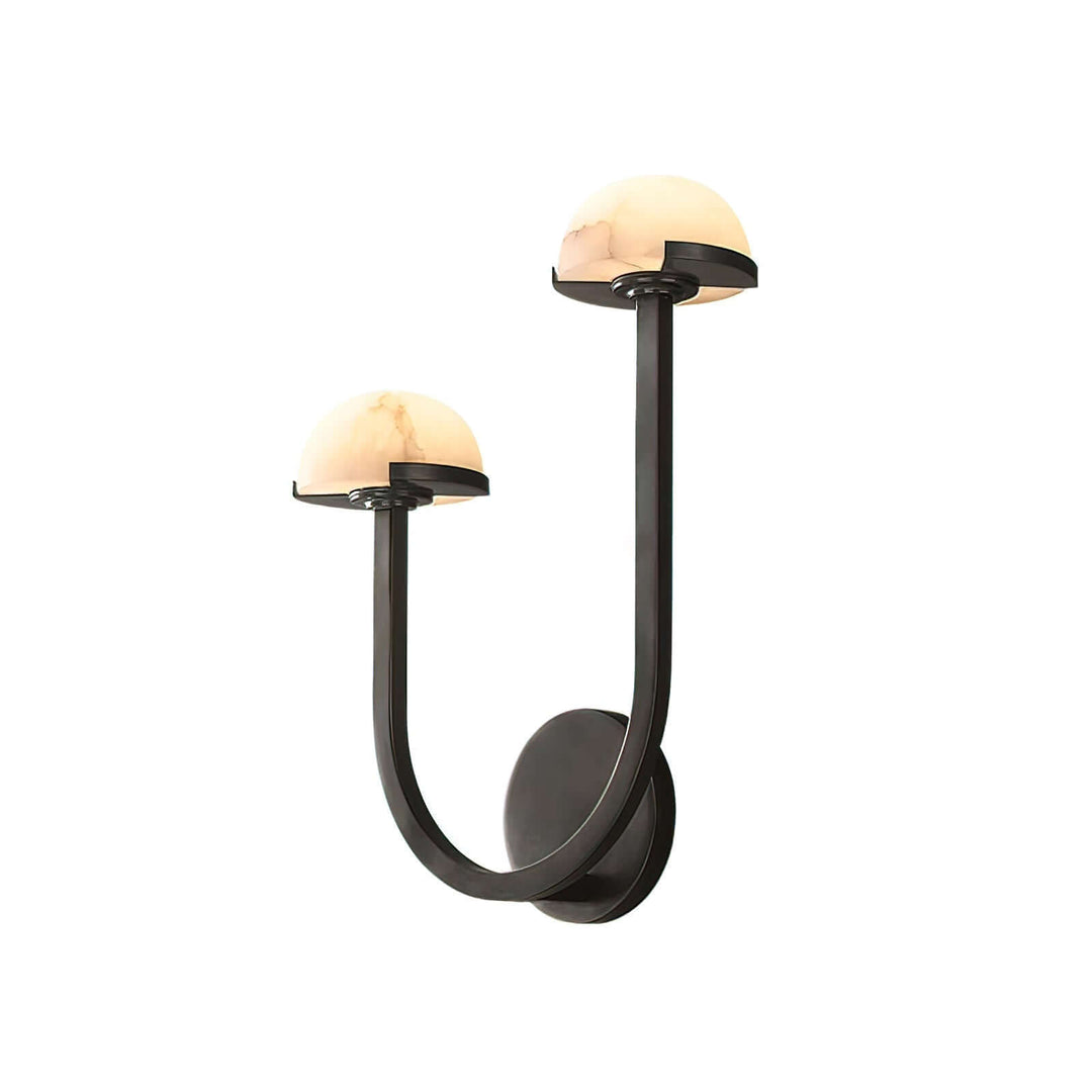 Svamp alabast væglampe, moderne design