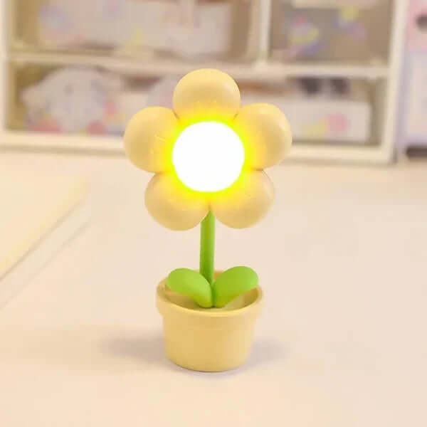 LED Blomster Bordlampe - Stemningslys Dekolampe