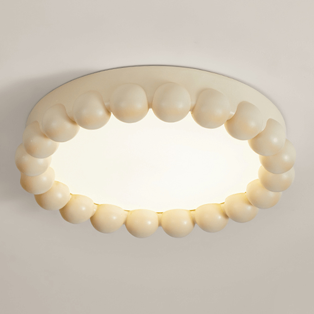 Moderne loftslampe i harpiks og akryl