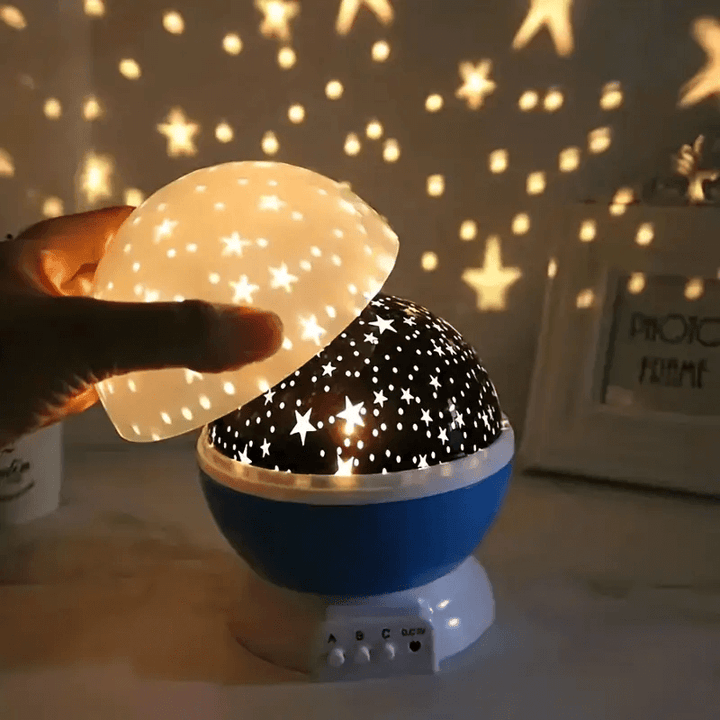 Børns Stjerneprojektor Natlampe