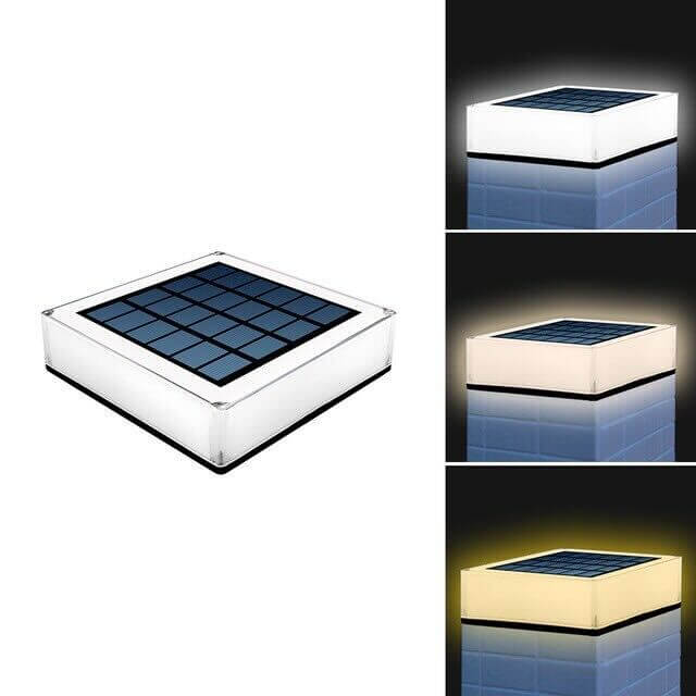 LED Solar Udendørslampe, Vandtæt