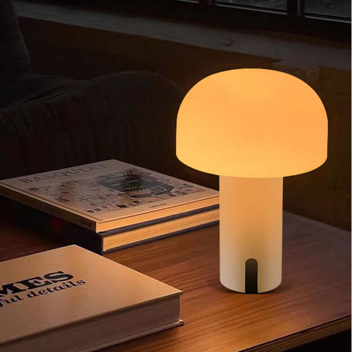 Dæmpbar LED Svampe Bordlampe, Akryl