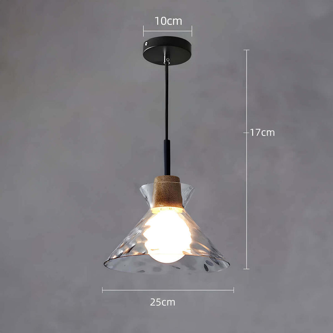 Moderne Glas Lysekrone med 1/3 Hoveder