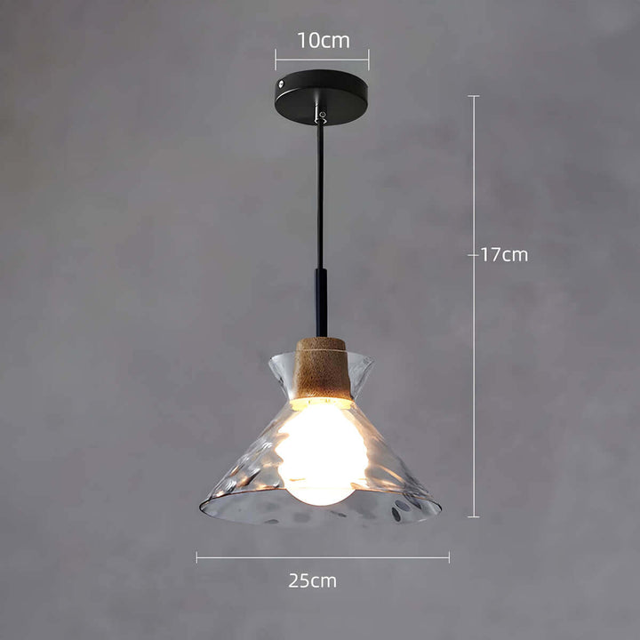 Moderne Glas Lysekrone med 1/3 Hoveder