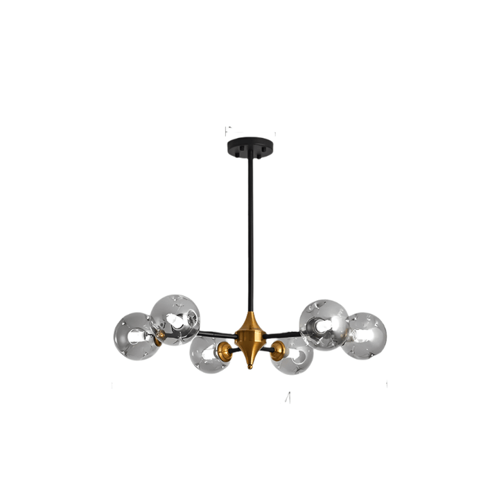 Moderne LED glaskronelysekrone