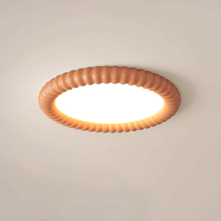LED Loftloftslampe med bølge-design