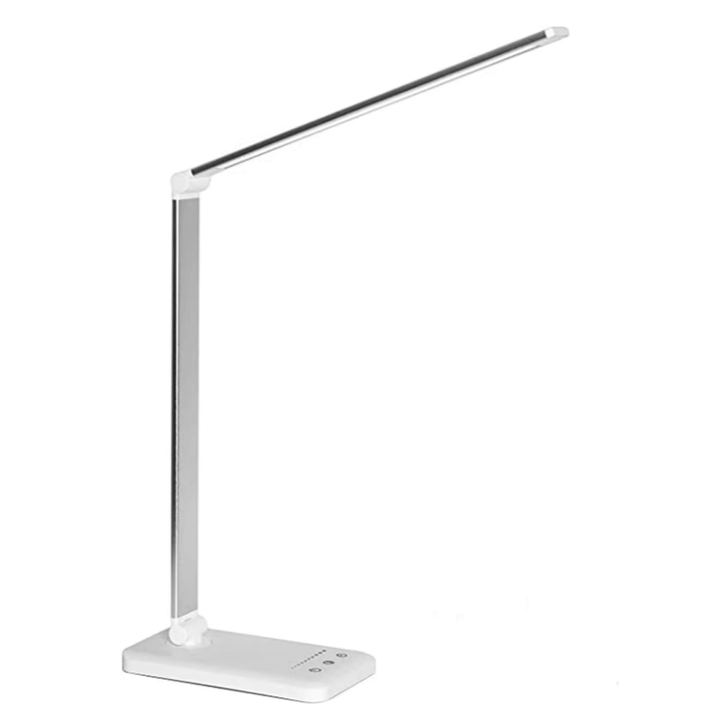 Justerbar LED Skrivebordslampe med USB-port