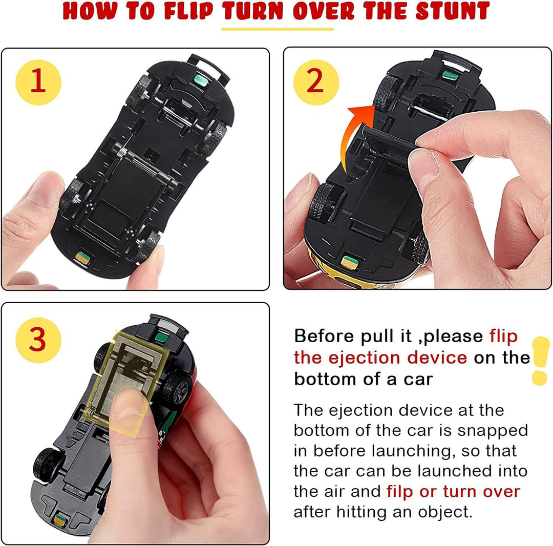 Børn: Turboracere Stuntbiler - med Flips og hop