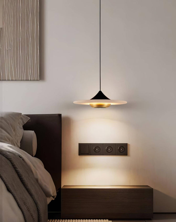 Elegant Marmor Pendel LED Loft Lampe