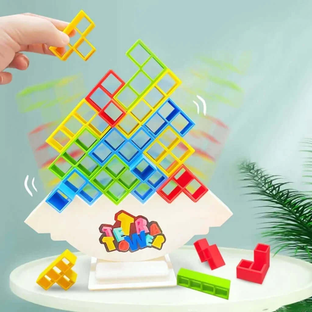 3D Kinetisk Balance Tårn - Dekoration & Afslapning