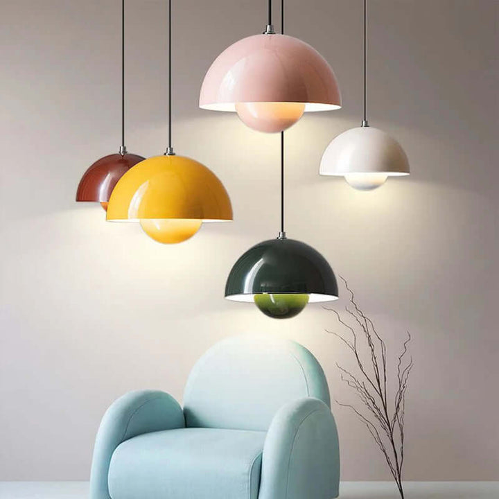 LED Pendelarmatur i urtepotte design til soveværelset