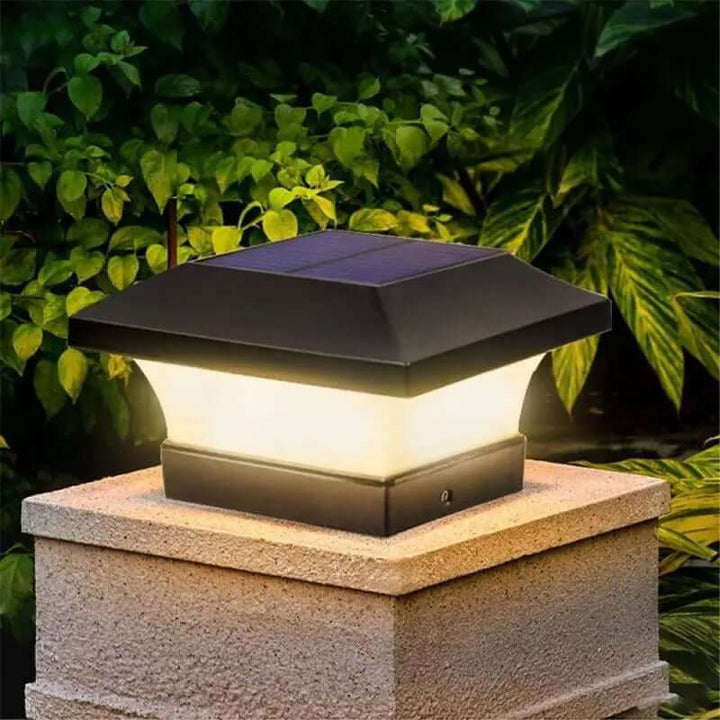 Soldrevet LED Søjlelampe Udendørs