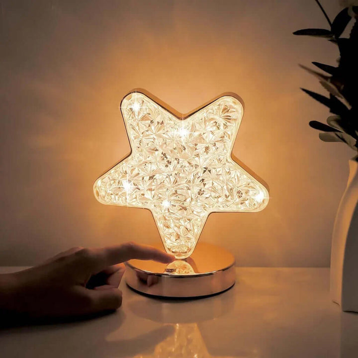 Celestia Dæmpbar Krystal Bordlampe