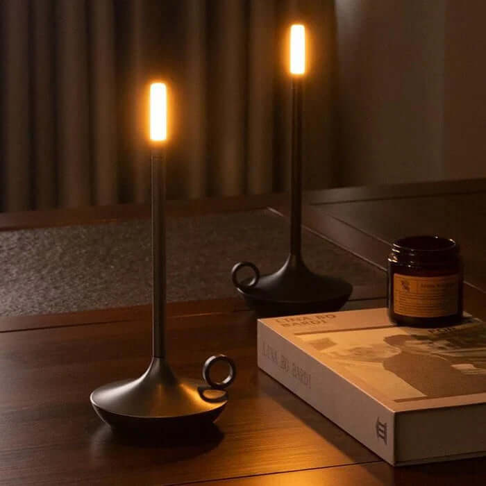 Dæmpbar LED bordlampe, 23 cm, varmhvid