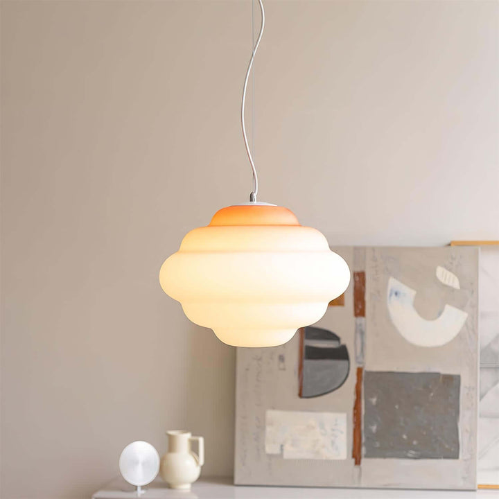Gradient Sky Cloud Pendel Lampe