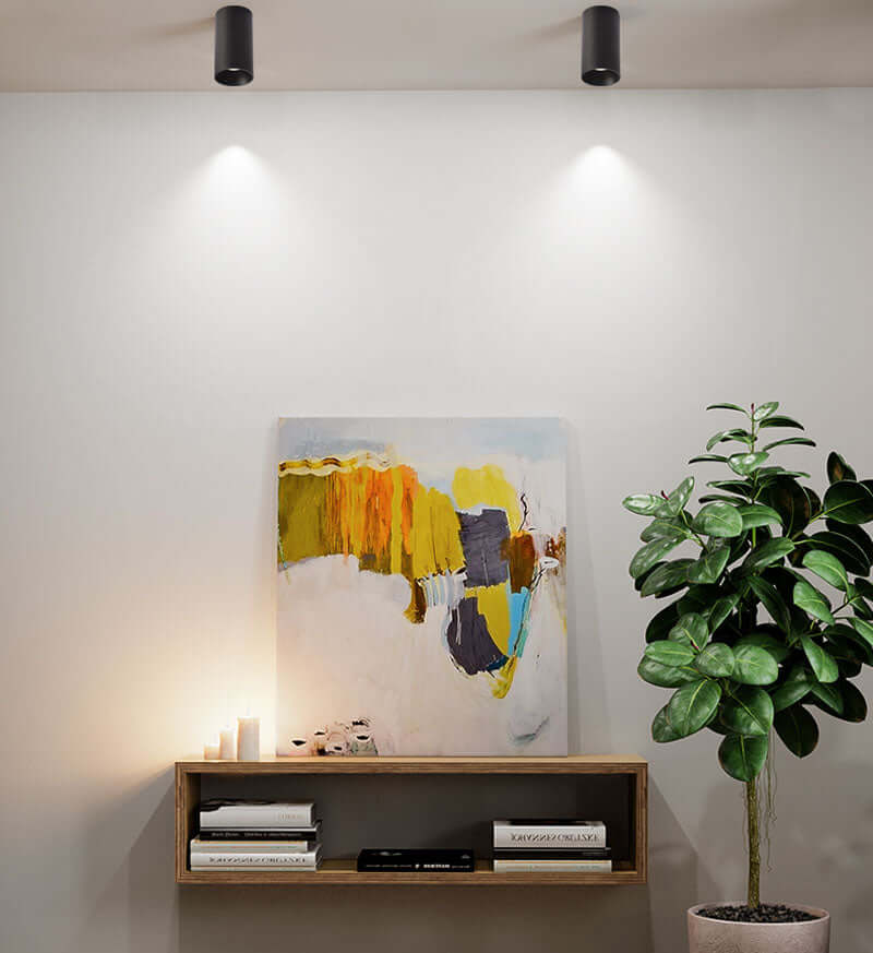 Minimalistisk Rund LED Loftlampe COB