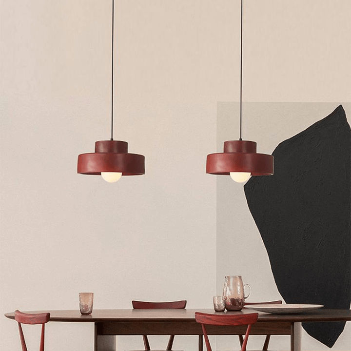 Vintage Wabi Sabi Harpiks Pendellampe