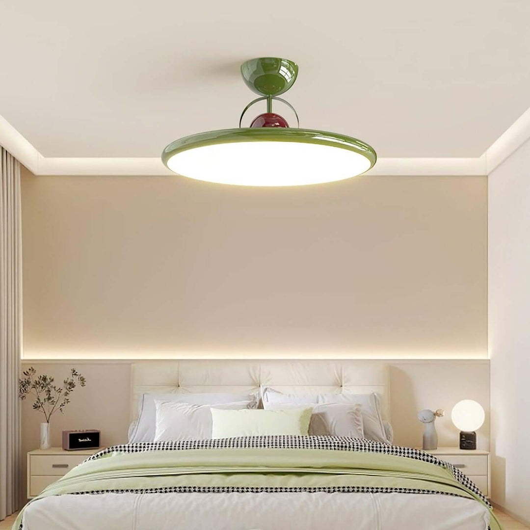 Moderne LED Loftsloftslampe i Akryl og Metal