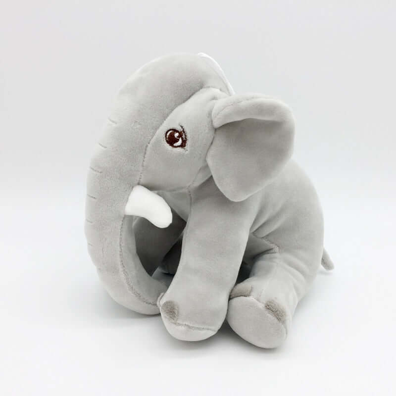Hyggelig Mini Plys Elefant til Baby - Vinduesdekoration