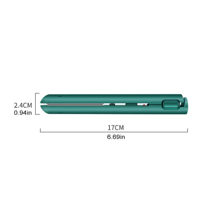 2-i-1 Glattejern & Krøllejern - USB