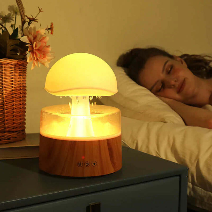 Ultralyd Luftfugter med Natlys & Aroma Diffuser