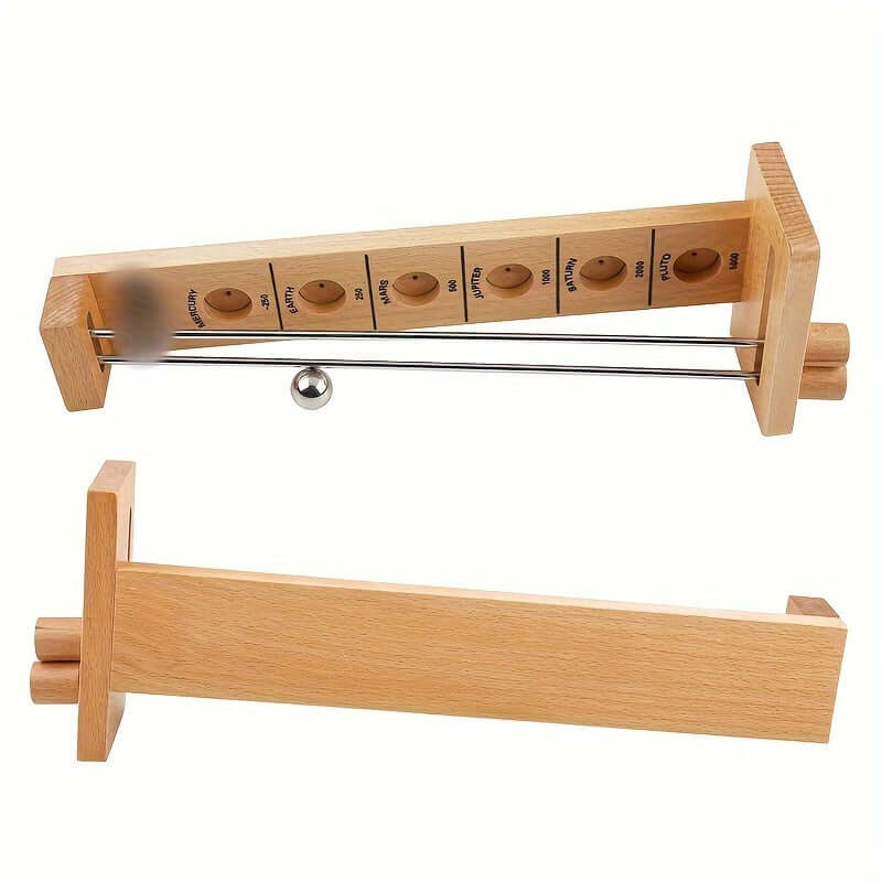 Træ-pinballspil - Rumrejse for familien